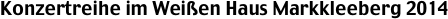 Aktuelle Konzerte und Projekte
